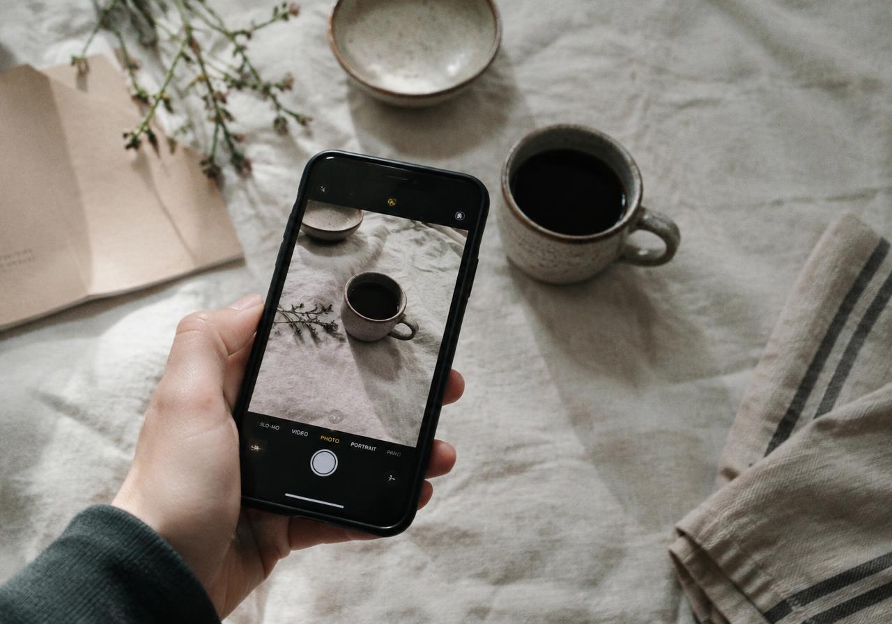 Fotografia de produto com smartphone